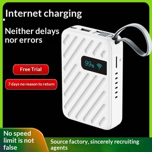 Router WiFi Portátil con Firewall, Wi-Fi 6, 2.4G, Banco de Energía de 10,000 mAh, Compatible con 4G, Compatible con Todas las Redes, Dispositivo Móvil con Cable - Product Image 5