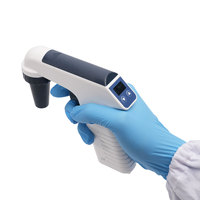 Pipette électrique de laboratoire, pistolet à pipettes, affichage numérique de grande capacité, régulation de la vitesse, aide à l'aspiration automatique