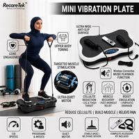 Vibrationsplatte Trainingsgerät zur Gewichtsreduktion Vibrationsplattform Fitness Ganzkörper-Heimtrainingsgerät Schlankheitstherapie-Ausrüstungsset