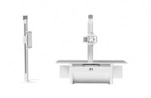 電気ダブルコラム固定<span class=keywords><strong>DR</strong></span> X線デジタルX線撮影システム50KW 65KW X線機械病院用 - Product Image 3