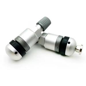 20036 nouvelle tige <span class=keywords><strong>de</strong></span> soupape <span class=keywords><strong>de</strong></span> <span class=keywords><strong>capteur</strong></span> <span class=keywords><strong>de</strong></span> surveillance <span class=keywords><strong>de</strong></span> la <span class=keywords><strong>pression</strong></span> des pneus pour <span class=keywords><strong>BMW</strong></span> Audi pour Volkswagen pour Acura TPMS capuchon et adaptateur - Product Image 2