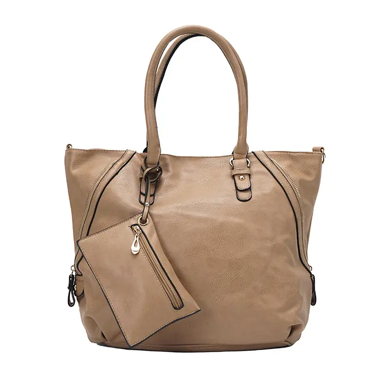 Bayan çanta kadın Retro rahat omuzdan askili çanta seyahat çantaları büyük kapasiteli PU moda çanta