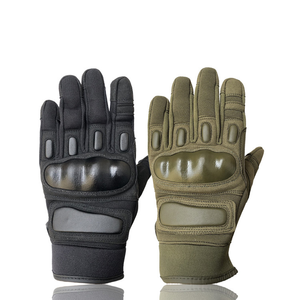 Guantes de Carreras HBTG02 2023, Guantes de Motocicleta de Cuero Premium con Protección para Nudillos, Hechos en China para Motociclismo - Product Image 1