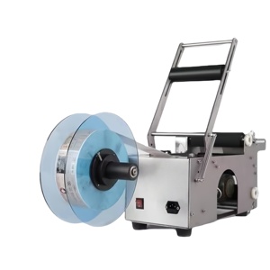 Étiqueteuse semi-automatique électrique pour papier, petite machine manuelle pour l'étiquetage des composants essentiels, moteur inclus - Product Image 5