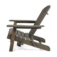 La chaise de jardin DU'S avec fonction pliante et porte-gobelet convient à toute terrasse de terrasse ou piscine