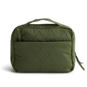 Wholesale GZZEST Diamond <b>Quilted</b> Cosmetics Organizer Fashionable Waterproof Polyester <b>Makeup</b> <b>Bag</b> Durable Zipper - Product Image 3