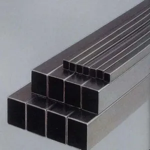 24mm Diameter 304 Hairline Finish 300series 301 302 Stainless Steel Square Tube 50 Pipe Seamless