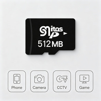 Kartu memori SD grosir, kartu TF 512MB Kelas 6, cocok untuk pemutar MP3 MP4, peralatan audio, ponsel, dan lainnya.