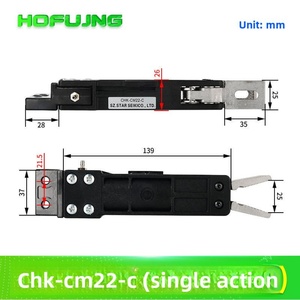 Mechanical Arm Fixture Cylinder CHK-18C/CHK-CM22-<b>C</b>/CHK-CM24-<b>C</b> Weimeng Sprue <b>Clamp</b> CHK-20 Made Mainland China No Core Components - Product Image 6