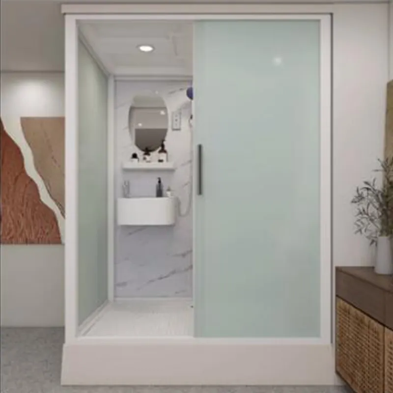 Luxury portable toilet and shower room Prefab bathroom pods Modular shower room with toilet