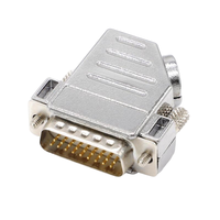 Adaptateur de soudage DB26 à 3 broches pour diagnostic automobile, sortie à 45 degrés, connecteur de raccordement à coque métallique