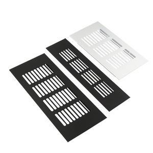 Aluminum Alloy Breathable <b>Mesh</b> Rectangular Cabinet Ventilation <b>Grille</b> Heat Dissipation Wardrobe Shoe Cabinet Use - Product Image 3