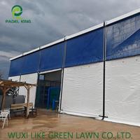 Arène Sportive Couverte avec Toit Électrique à Ouverture Rapide et Bâche en PVC 650g pour Grossistes d'Installations Sportives - Prix Direct Usine