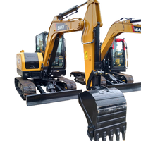 Excavator Mini SANY SY60C Segala Medan 31kPa Tekanan Rendah Kemampuan Mendaki 70% Konstruksi Tanah Lunak
