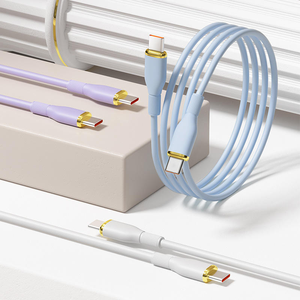 Mềm cảm ứng Silicone <span class=keywords><strong>USB</strong></span> 2.0 A để Type-C/<span class=keywords><strong>Micro</strong></span> <span class=keywords><strong>USB</strong></span> sạc cáp với USB3.0 khả năng tương thích 2A sạc nhanh - Product Image 5