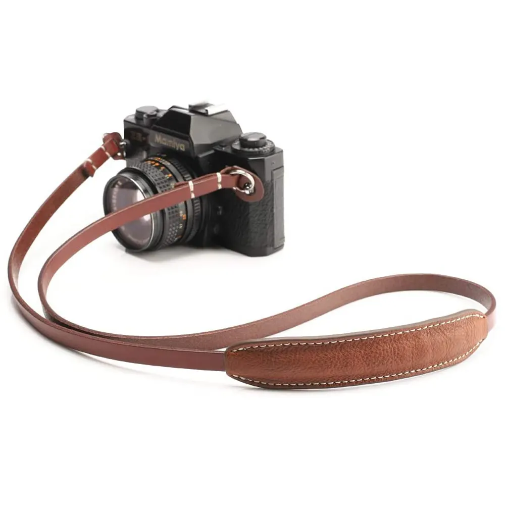 Leather Camera Neck Shoulder Strap with Pad