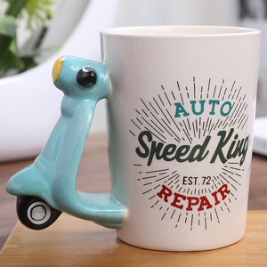 Taza de Cerámica con Forma de Animal de Dibujos Animados, Ecológica, Apta para Lavavajillas, Pintada, para el Desayuno de los Niños, Comercio Exterior Transfronterizo - Product Image 2