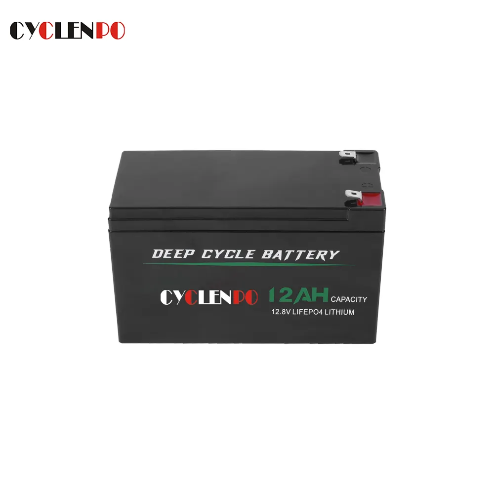 Factory direct supply 12v 12ah lithium ion lifepo4 batterij voor ups en verlichting