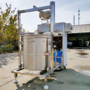 Prensa Hidráulica para Jugos, Prensa Fría Industrial para Vegetales y Producción de Vino de Uva, Tipo Vertical - Product Image 4