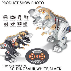 Dinosaurio robótico con <span class=keywords><strong>Control</strong></span> remoto inteligente recargable, juego de juguetes electrónicos para mascotas de simulación IR de 10 canales - Product Image 4