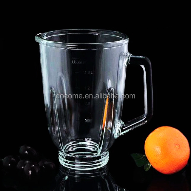 National Blender Part: A20 Glass Beaker Jar 1.5L With 88mm Bottom Classical 1500ml Round Juicer Jug From Glass Factory