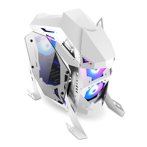 Bán buôn Trắng PC trường hợp máy tính & tháp gaiming PC tháp chơi game Tủ Hot Internet cafe máy tính hình đặc biệt trường hợp - Product Image 2