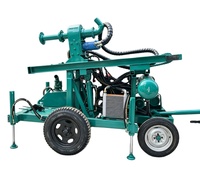 Foreuse de puits d'eau électrique motorisée, profondeur 200m, pour usage agricole et domestique