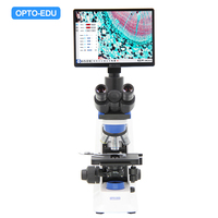 OPTO-EDU A33.2601 Digital LCD Microscope for Laboratories 1000x 8.0M LED High Zoom 8.0M LED Microscope
