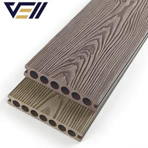 Planches de terrasse en composite WPC durables pour l'extérieur VELL Factory, revêtement de sol BPC écologique, vente chaude, dalles WPC économiques - Product Image 5