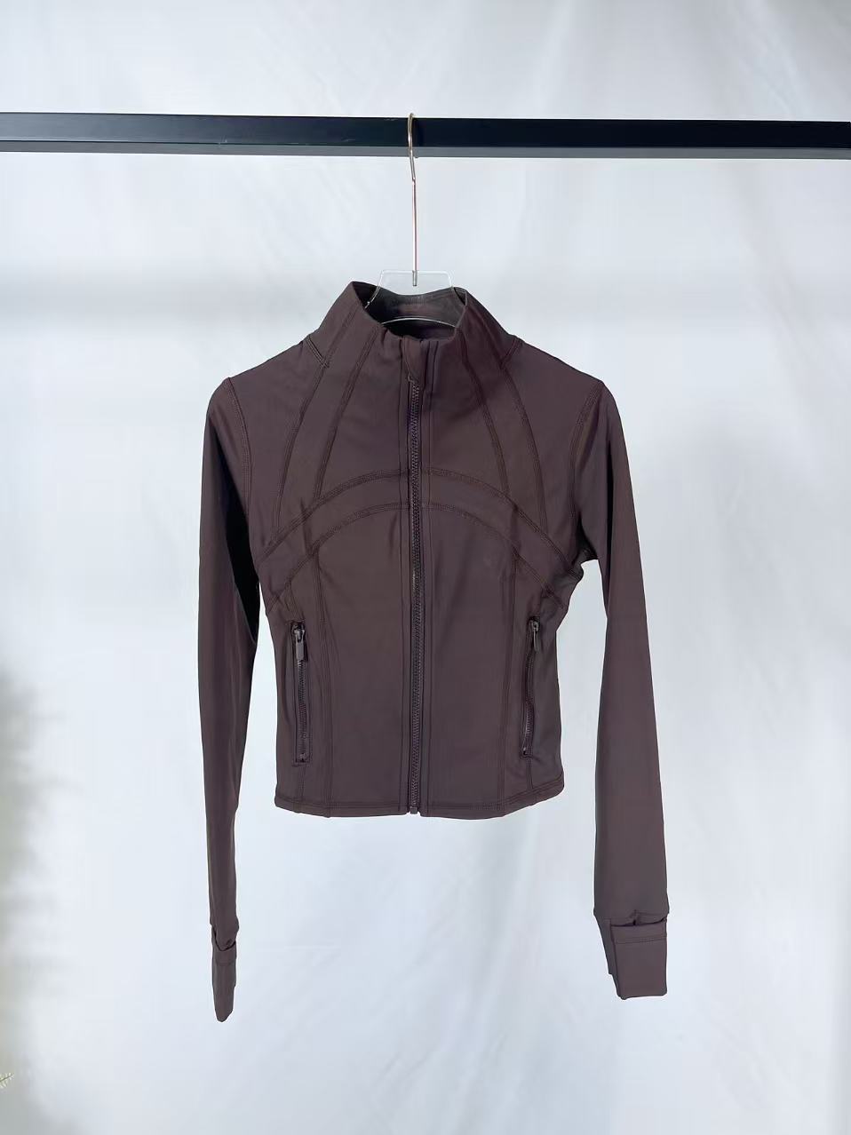 6197-distilled coffee short jacket
