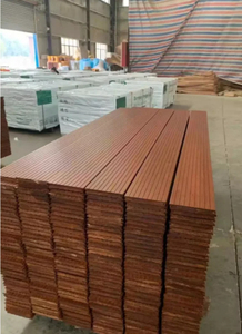 Tarima de Bambú Carbonizado Moderna Antideslizante y Resistente al Desgaste <span class=keywords><strong>para</strong></span> Jardín, Parque, Patios, Terrazas y Balcones - Product Image 4