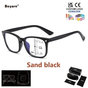 Lunettes de lecture multifocales progressives Boyarn pour femmes, lunettes de soleil anti-lumière bleue, lunettes de vue sur ordonnance, lunettes à dioptries PC - Product Image 5