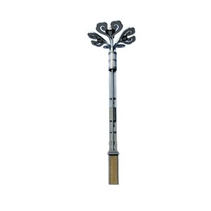 Modern Chinese Style Aluminum Alloy Powder-Coated Outdoor Decorative Garden <b>Light</b> LED 2m 3m IP65 Pathway Garden Lamp 10-Year - Product Image 3