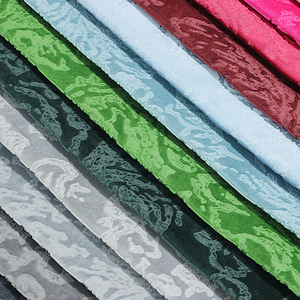 100% Polyester Nổi Nhung Vải Dệt Kim Velour Vải Cho Sofa Bìa Với In Dập Nổi Giá Mỗi Mét - Product Image 4