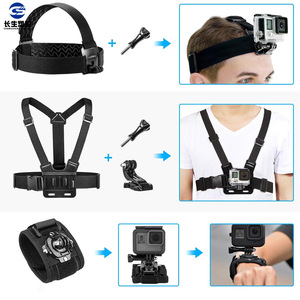 Kit d'accessoires 27-en-1 de haute qualité pour GoPro, compatible avec les caméras d'action DJI, en matériaux nylon et plastique, compatible avec GoPro 4 - Product Image 4