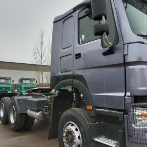 Camión Tractor Usado Sinotruck Howo 371hp 6x4 <span class=keywords><strong>en</strong></span> Oferta, Remolques de Camión con Alta Fuerza de Tracción para África y Sudamérica - Product Image 2