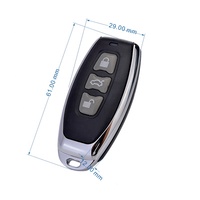 Interruptor de Control Remoto Inalámbrico Universal de 433Mhz con Luz LED y Código de Aprendizaje para Motores Pequeños, Amplio Voltaje, Automático YET027