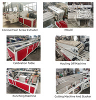 Mesin produksi manik-manik sudut plester Pvc jalur mesin pembuat manik-manik sudut plastik Pvc Drywall