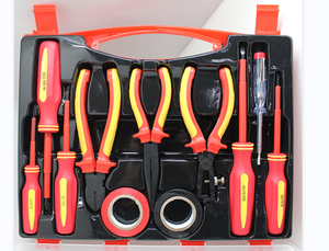 12 peças Misturadas dielétrico conjunto de ferramentas, Kits chave de fenda, Chave de Fenda, Testador, fita métrica