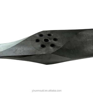 Op maat gemaakte drone propellers van hoogwaardig PA66+30GF materiaal, inclusief spuitgieten en matrijzenbouw. - Product Image 3