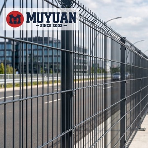 Clôture en fil double durable Hebei, clôture en fil double 2D, clôture <span class=keywords><strong>de</strong></span> ferme en maille avec fil d'acier recouvert <span class=keywords><strong>de</strong></span> PVC à tissage simple, maille soudée - Product Image 5
