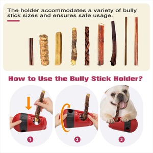 Luxuriöses Multifunktionales Interaktives Futterball-Hundespielzeug TPR Snack-Stick Kauspielzeug mit Langsam-Freigabe-Funktion Cartoon Haustier-Kauspielzeug - Product Image 6