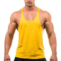 Offre Spéciale respirant Gym débardeurs musculation entraînement Stringer coton Spandex vente en gros hommes débardeurs