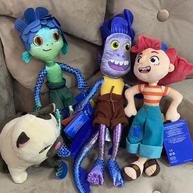 Alberto, Peluche de Gato Monstruo Marino, Figura de Peluche Suave, Adorable  Muñeco Morado para Niña, Verde para Niño, Juguete de Peluche, Regalo Lindo 