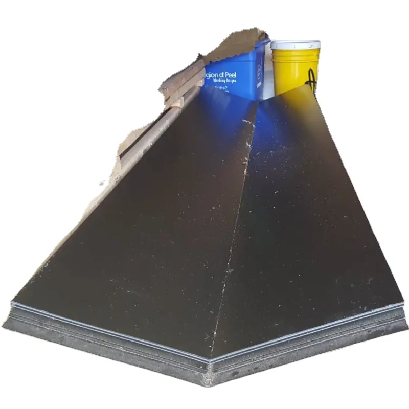 Black color roof steel valley flashing for USA market