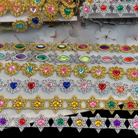 Fuban – 380 styles de garnitures en strass acryliques écologiques pour robes de danse, sacs et chaussures, accessoires de couture DIY