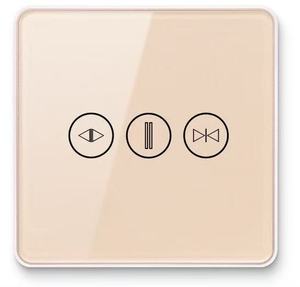 DUOMEI İngiltere/ab akıllı uzaktan Wifi çift perde duvar anahtarı 16A alüminyum <span class=keywords><strong>PC</strong></span> dokunmatik Panel ses kontrolü Google Alexa ev akıllı yaşam - Product Image 5