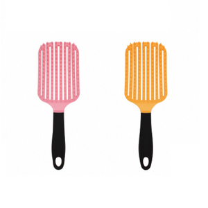 Cepillo de pelo con mango en T de calidad profesional, barril de cerámica, mango de goma antideslizante, desenreda el cabello rizado y liso, económico - Product Image 3