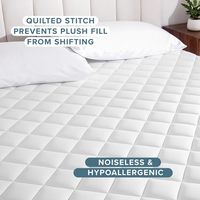 Housse de lit blanche personnalisée imperméable anti-poussière et anti-urine, protège-matelas, vente en gros