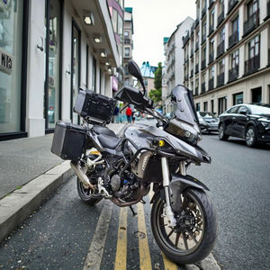 Moto à essence 250cc Golden <span class=keywords><strong>Pigeon</strong></span> 90 % neuve de haute qualité, idéale pour les croisières, les rallyes et les aventures, avec refroidissement par eau - Product Image 1